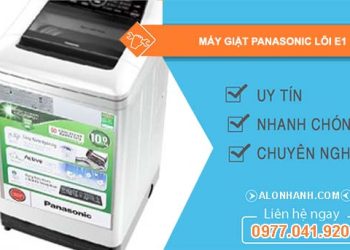 sửa máy giặt panasonic lỗi e1