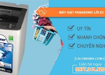 sửa máy giặt panasonic lỗi e3