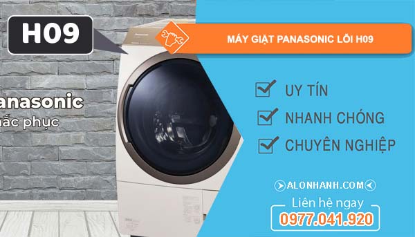 sửa máy giặt panasonic lỗi h09