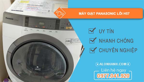 sửa máy giặt panasonic lỗi h57