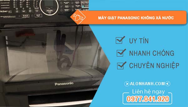 sửa máy giặt panasonic không xả nước