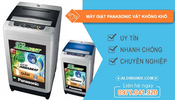 sửa máy giặt panasonic vắt không khô
