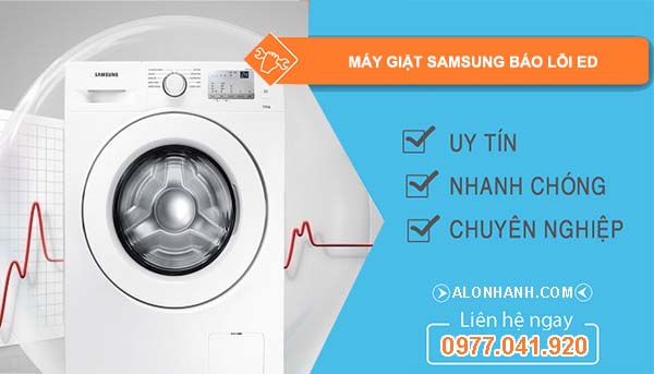 sửa máy giặt samsung báo lỗi ed