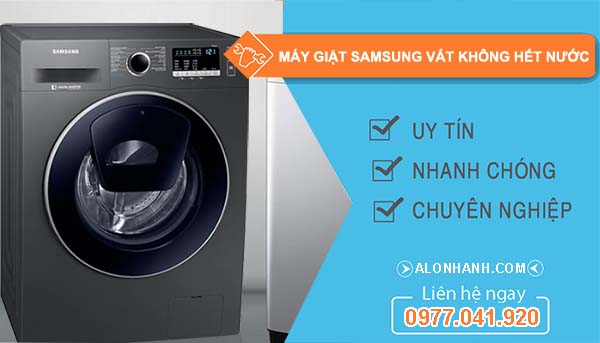 sửa máy giặt samsung vắt không hết nước