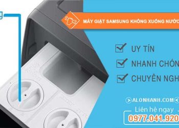 sửa máy giặt samsung không xuống nước xả vải