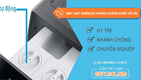 sửa máy giặt samsung không xuống nước xả vải