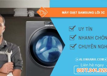 sửa máy giặt samsung lỗi 3c