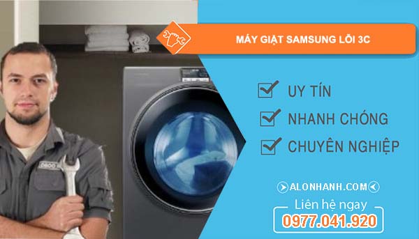sửa máy giặt samsung lỗi 3c