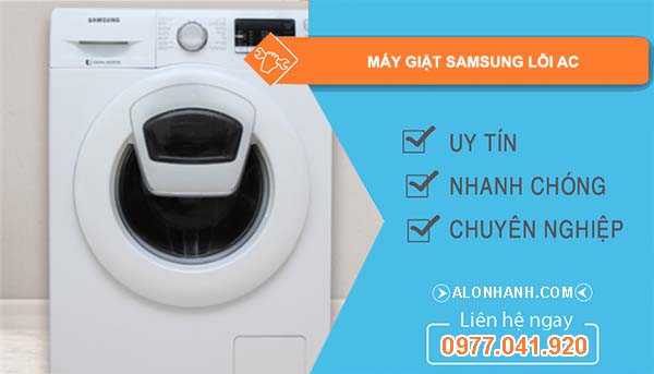 sửa máy giặt samsung lỗi ac