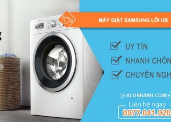 sửa máy giặt samsung lỗi ub