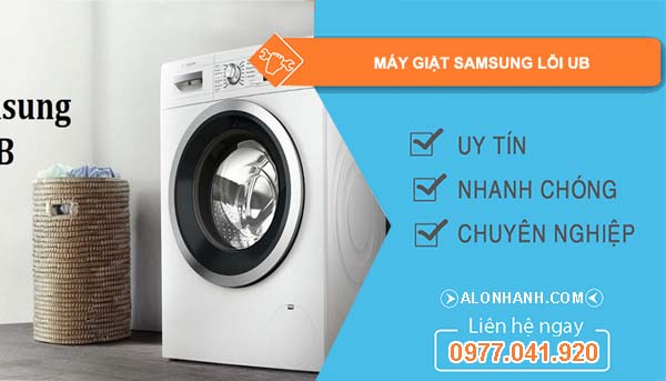 sửa máy giặt samsung lỗi ub