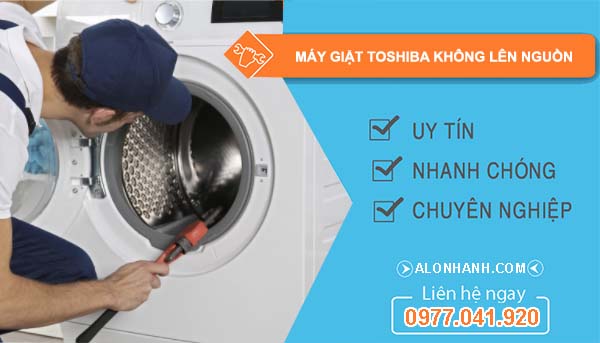 sửa máy giặt toshiba không lên nguồn