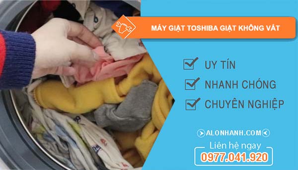 sửa máy giặt toshiba giặt không vắt