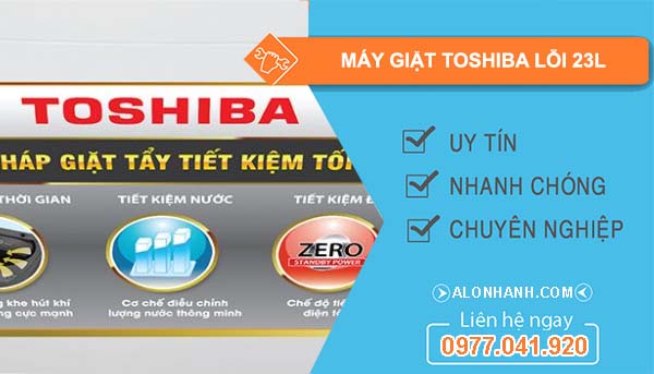 sửa máy giặt toshiba lỗi 23l 