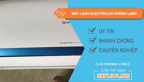 sửa máy lạnh electrolux không lạnh