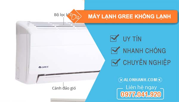sửa máy lạnh gree không lạnh
