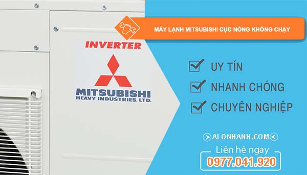 sửa máy lạnh mitsubishi cục nóng không chạy