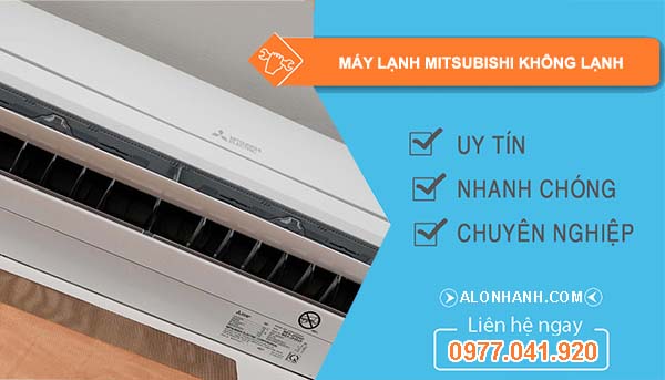 sửa máy lạnh mitsubishi không lạnh