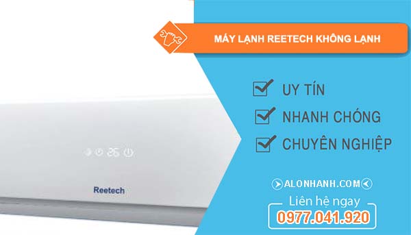 sửa máy lạnh reetech không lạnh