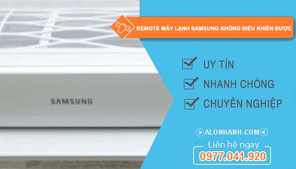 sửa remote máy lạnh samsung không điều khiển được