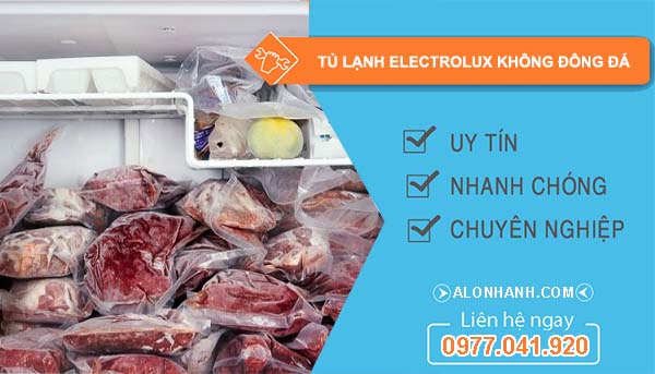 sửa tủ lạnh electrolux không đông đá