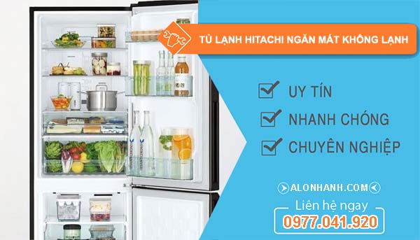 sửa tủ lạnh hitachi ngăn mát không lạnh