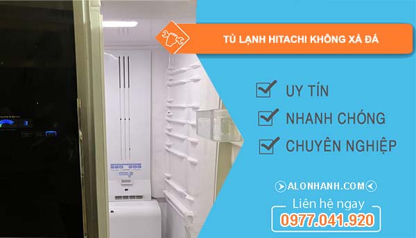 sửa tủ lạnh hitachi không xả đá