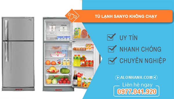 sửa tủ lạnh sanyo không chạy