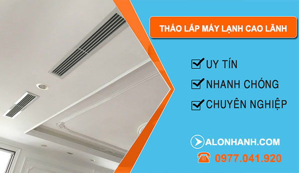 Tháo Lắp Máy Lạnh Cao Lãnh