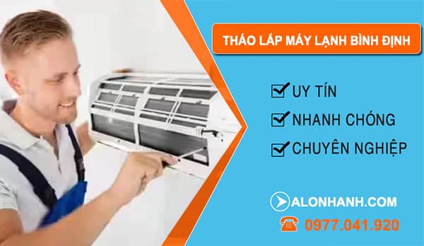 Tháo Lắp Máy Lạnh tại Bình Định