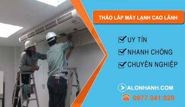 Tháo Lắp Máy Lạnh tại Cao Lãnh