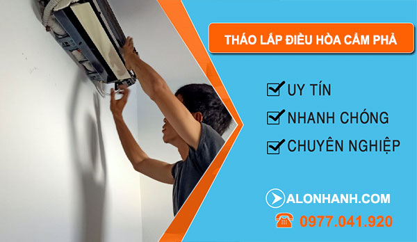 thợ tháo lắp điều hòa Cẩm Phả