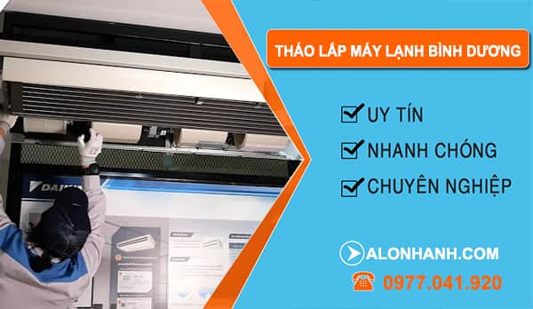 Thợ Tháo Lắp Máy Lạnh Bình Dương