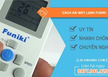 tìm cách xài máy lạnh funiki
