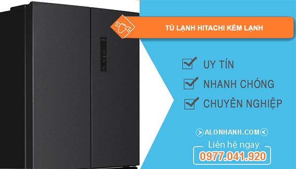 tủ lạnh hitachi kém lạnh