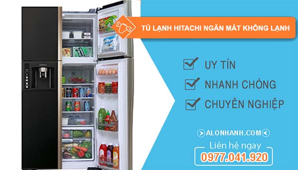 tủ lạnh hitachi ngăn mát không lạnh