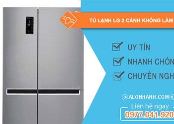 tủ lạnh lg 2 cánh không làm đá