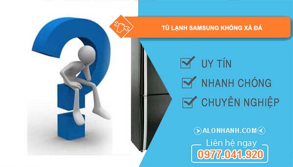 tủ lạnh samsung không xả đá