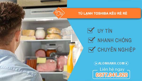 tủ lạnh toshiba kêu rè rè