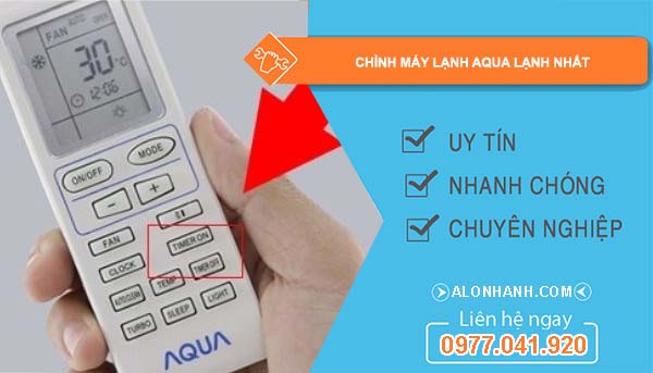 cách chỉnh máy lạnh aqua lạnh nhất