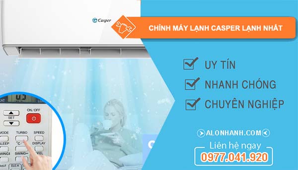 cách chỉnh máy lạnh casper lạnh nhất