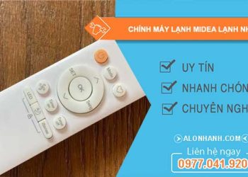 cách chỉnh máy lạnh midea lạnh nhất