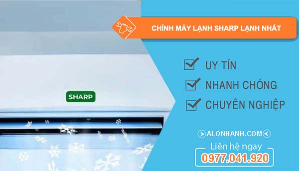 cách chỉnh máy lạnh sharp lạnh nhất