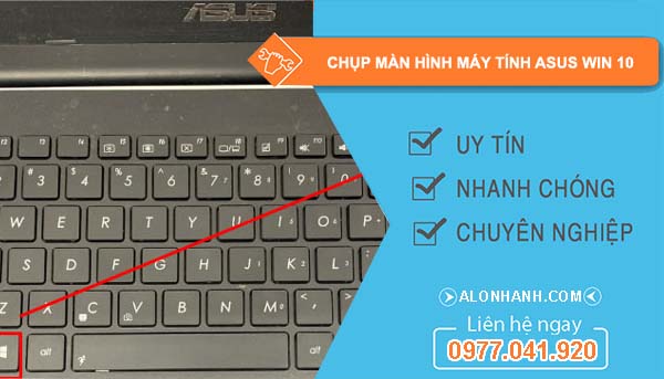 cách chụp màn hình máy tính asus win 10