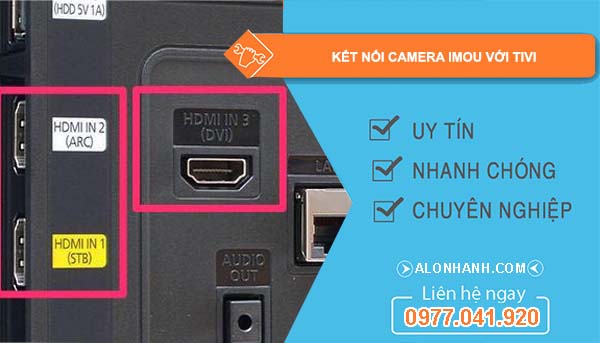 cách kết nối camera imou với tivi