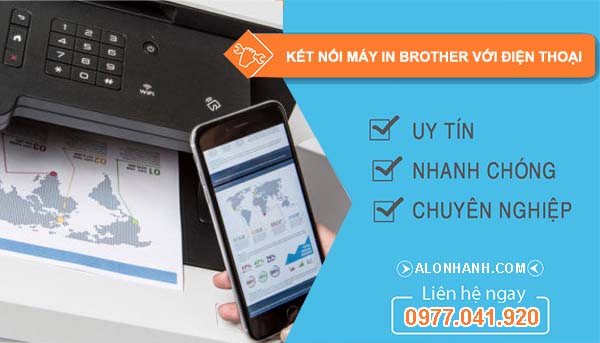 cách kết nối máy in brother với điện thoại