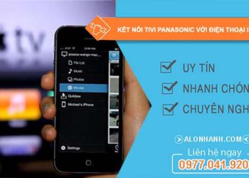 cách kết nối tivi panasonic với điện thoại iphone
