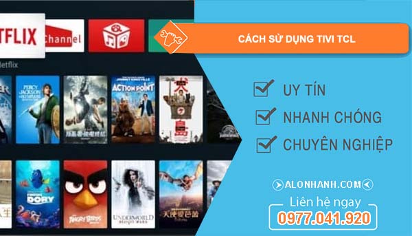 cách sử dụng tivi tcl