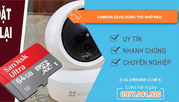 camera ezviz dùng thẻ nhớ nào