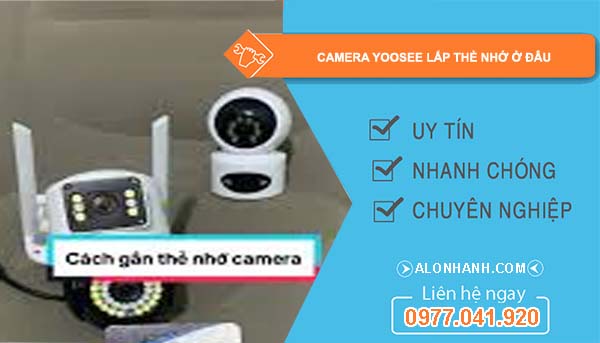 camera yoosee lắp thẻ nhớ ở đâu tìm hiểu